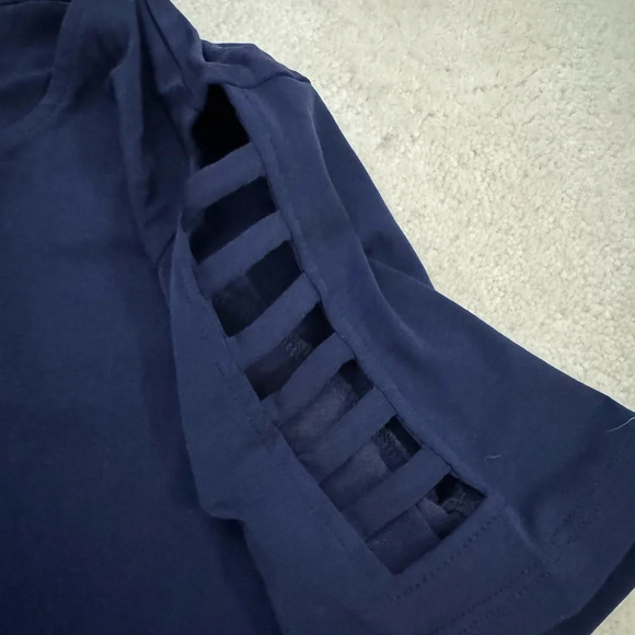 Michaels Kors Short Sleeve Blouse - Picture 3 of 4